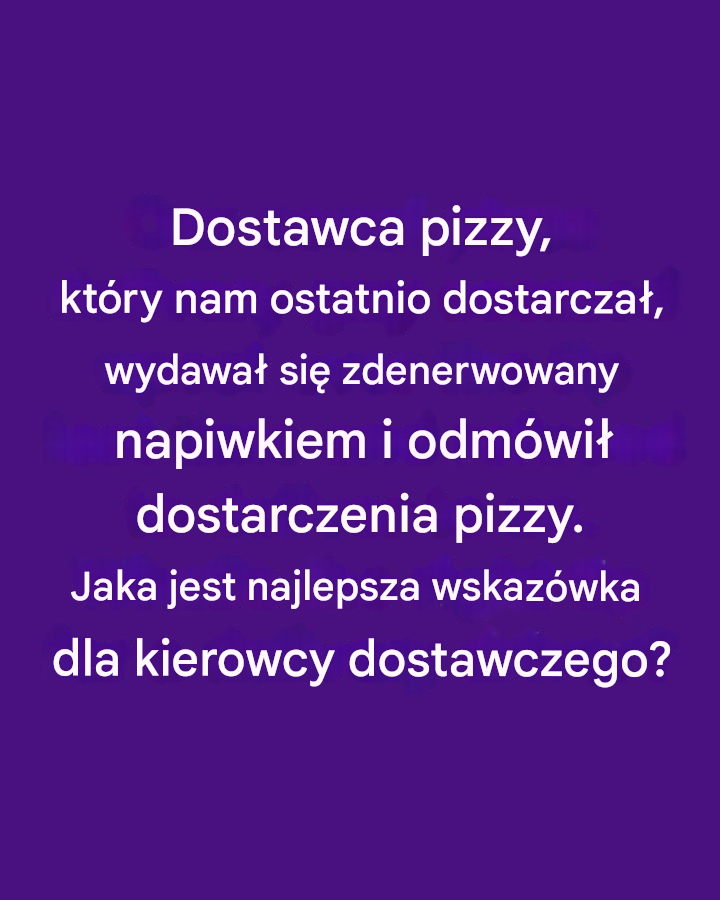 Nigdy nie wiem, jaka jest właściwa ilość