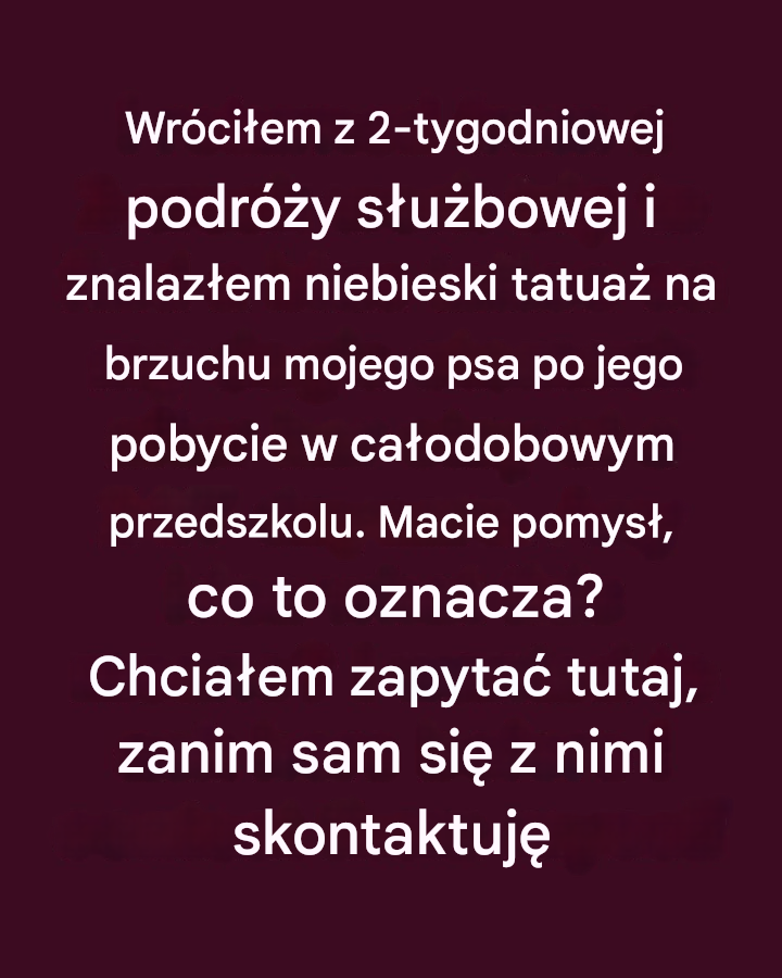 Nie wiedziałem o tym