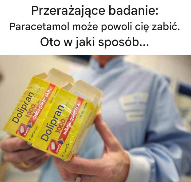 Przerażające badanie: Paracetamol może powoli cię zabić. Oto w jaki sposób...