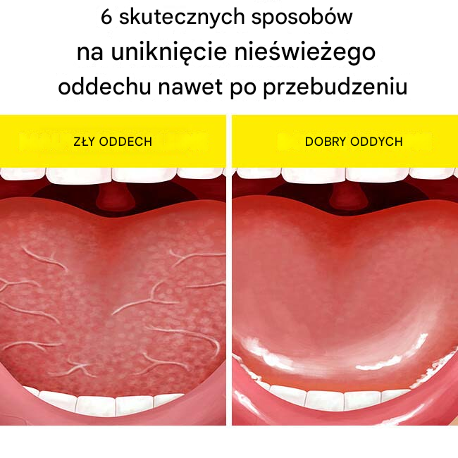 6 sposobów na uniknięcie nieświeżego oddechu nawet po przebudzeniu