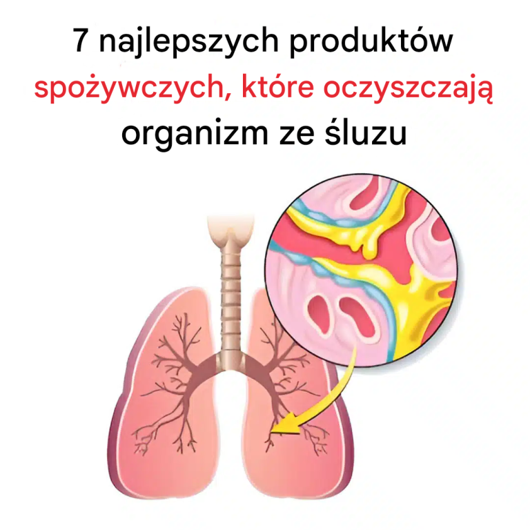 7 najlepszych produktów spożywczych, które usuwają śluz z organizmu