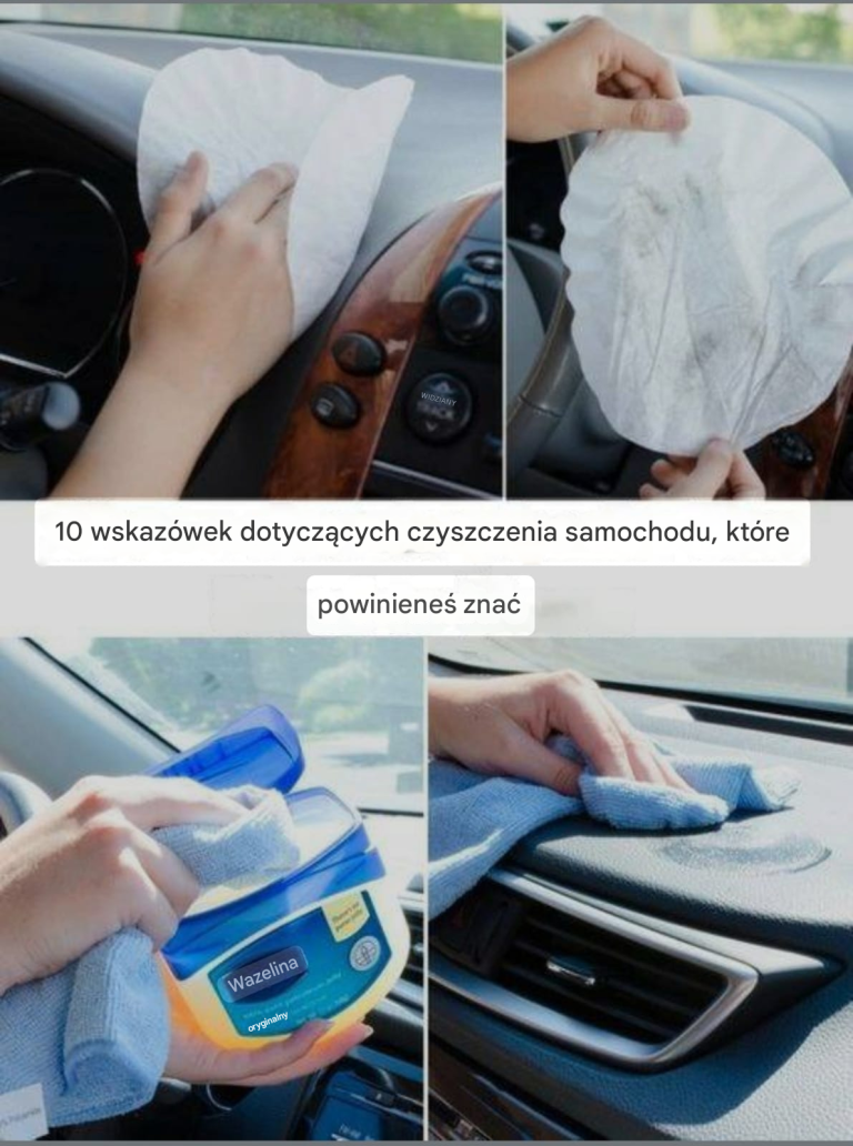 10 wskazówek dotyczących czyszczenia samochodu, które musisz znać